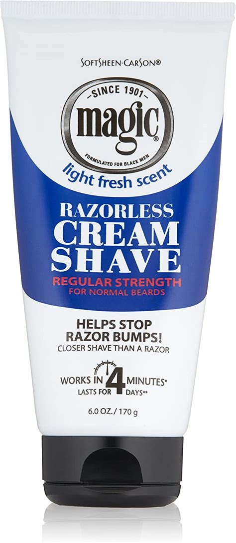 Magic razorless cfeam shave pubic hair